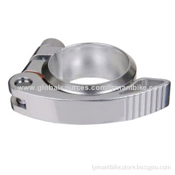 Bicycle seat post clamps, made of aluminum alloy, different colors